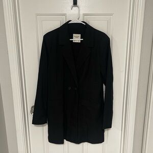 Abercrombie & Fitch Classic Black Blazer Mini Dress